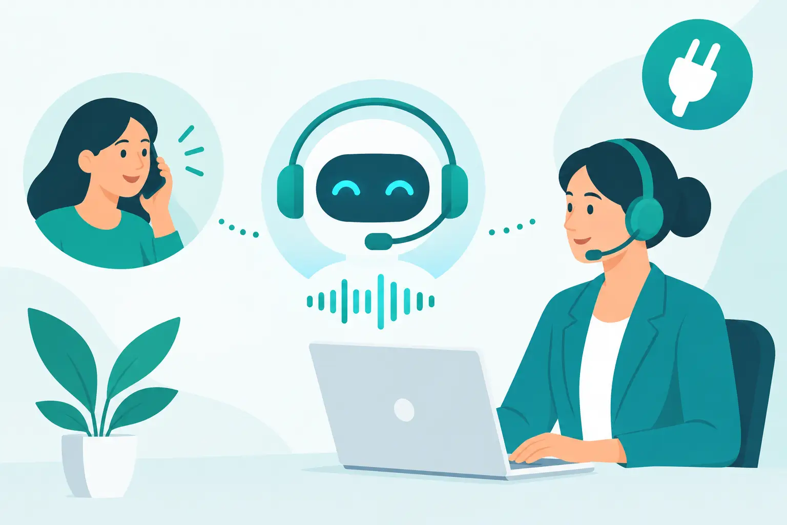 Agent vocal IA pour des appels mieux traités Agent vocal IA pour des appels mieux traités