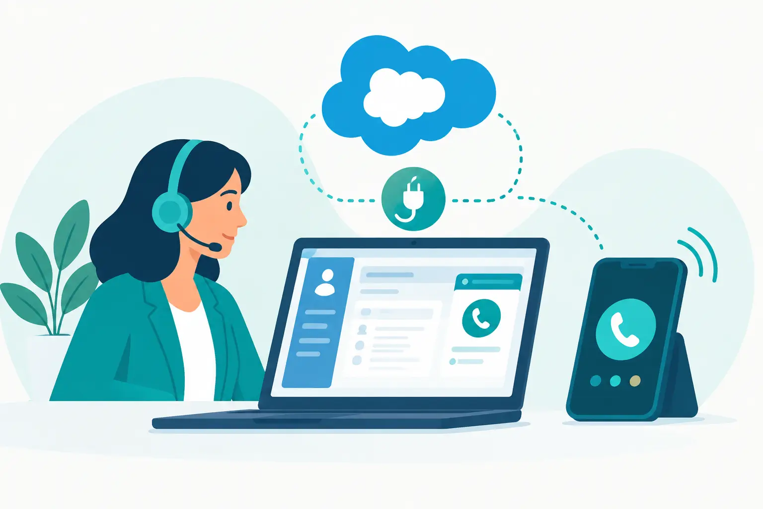 Bien intégrer la téléphonie à Salesforce