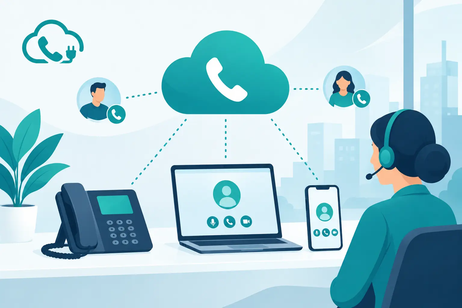 Hébergement cloud pour téléphonie d’entreprise